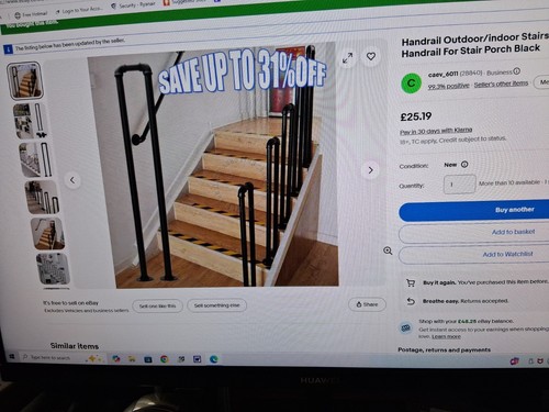 Handrail outdoor indoor stairs - handrail, outdoor/indoor