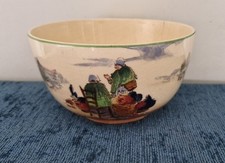 Royal Doulton 1928-46 Series Ware Bowl Flower Market D.4785