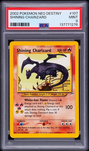 Shining charizard neo destiny - charizard,