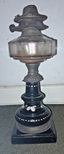 victorian oil lamp antique