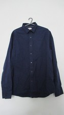 Jasper Conran Black & Blue Check Large Men's Shirt - 100% Cotton - Unworn