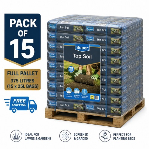 Top soil 25l bags - top, garden