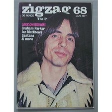 JACKSON BROWNE ZIG ZAG NO.68
