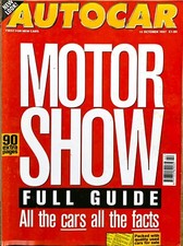 AUTOCAR MAGAZINE 15-OCT-97 -