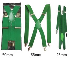 Green Mens Ladies BRACES