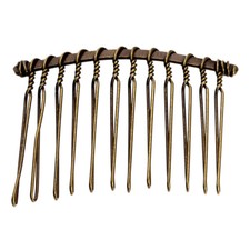 10pcs Metal Side Combs