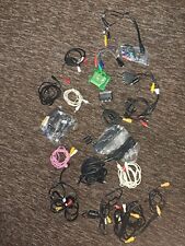 Rerto Video Audio component cables-job lot -mono stereo -LAN -orhers Scart co