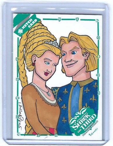 Shrek the third sketch - third,