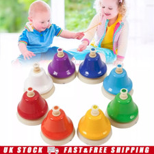 Set of 8 Rainbow Music Bells