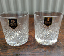Vintage Edinburgh Crystal Pair