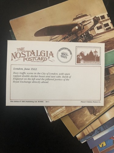 Set nostalgia postcards - set,