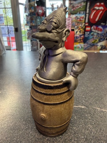 Grampa simpson pewter - simpson, wine