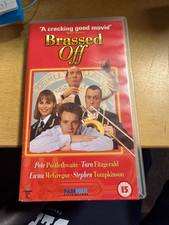 Brassed Off VHS Video Tape