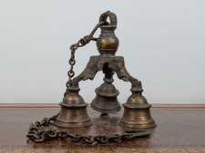 Indian brass ghanta hanging