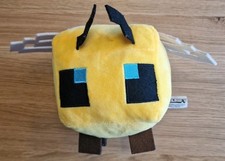 Minecraft Bee Soft Toy Mattel Mojang games . gaming . playstation . Xbox . PC .