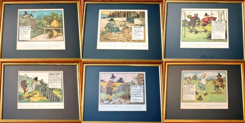 Vintage chas crombie satirical - chas,