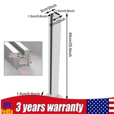 65cm Glass Railing Post