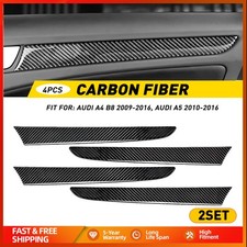 8PCS Carbon Fiber For Audi A4