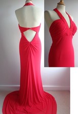 Beyond Division of JOVANI Red Ballgown Prom Dress UK10 Christmas Party Wedding