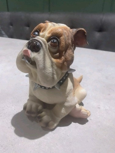Vintage resin english - vintage, bulldog