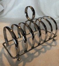 Vintage Chrome Plated 6 Slice