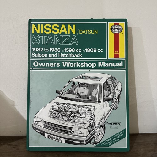 Nissan datsun stanza - nissan, haynes