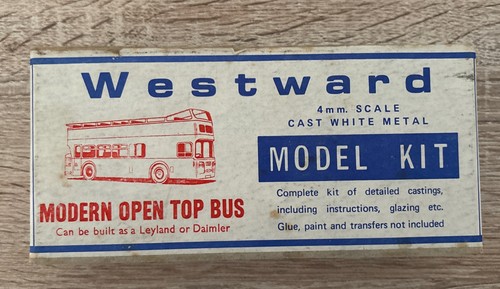Westward white metal bus kit