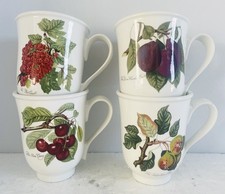 4 Portmeirion Pomona Mugs