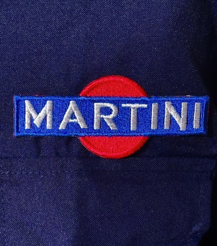Martini racing badged zip - martini,