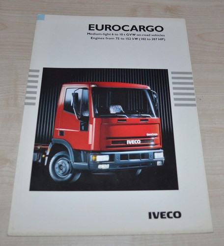 Iveco eurocargo truck brochure - truck,