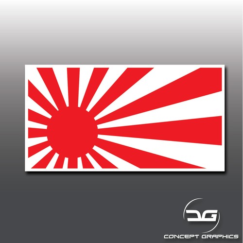 Jdm rising sun flag japan - sun,