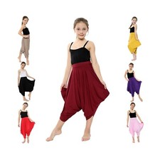 Girls harem trousers baggy - girls,