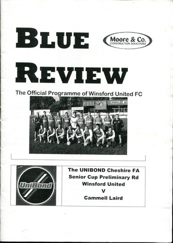 Winsford united cammell - winsford,