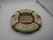 VINTAGE NOVELTY"HMS ST.VINCENT" PHOTO FRAME