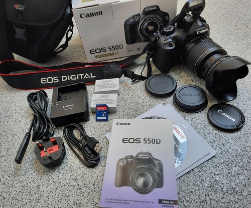 Boxed canon eos 550d - boxed,