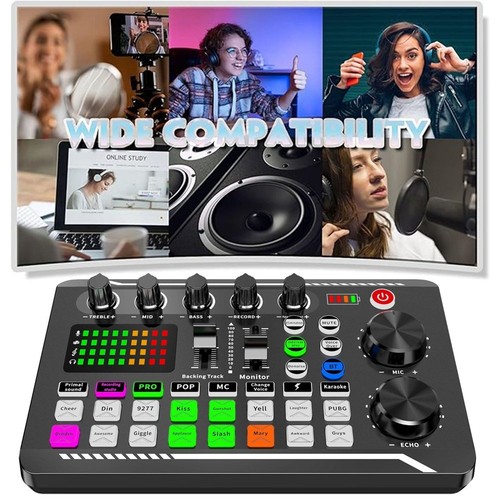 Live sound card - and, audio