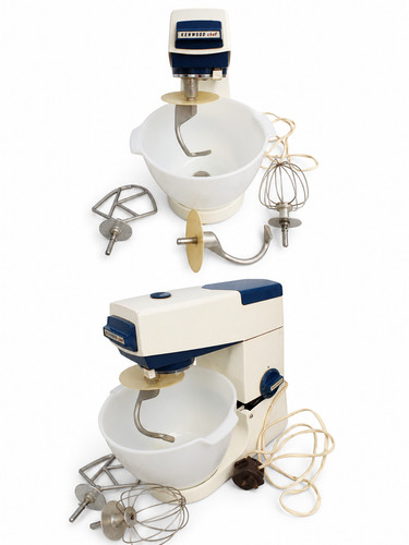 Mixer white blue with bowl - white/blue,