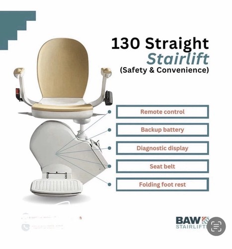 Stair lift supplied fully - supplied, &