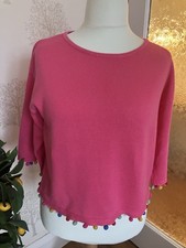 Boden Hot Pink Cotton Summer