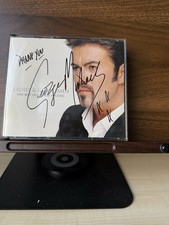 George Michael Hand Signed CD