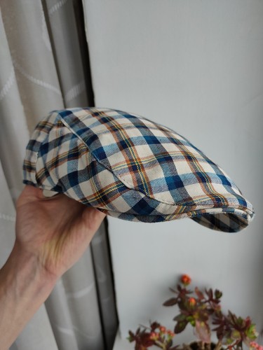 Plaid flat cap peaky blinders - plaid,