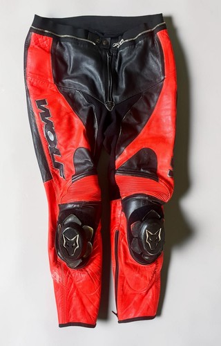 Wolf mens leather motorcycle - wolf,