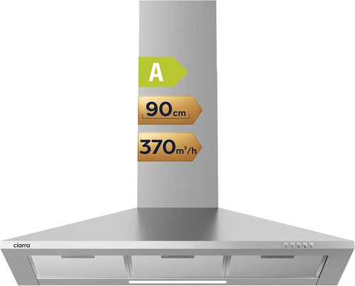 90cm chimney cooker hood - 90cm,
