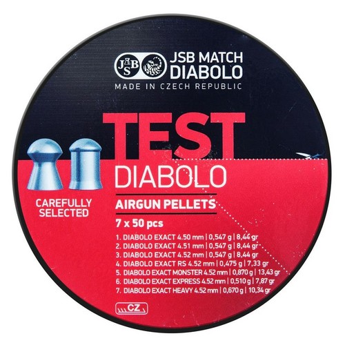 Jsb exact diabolo 177 - exact, test