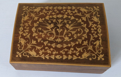 Vintage sorrento wood inlaid - wood,