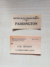 Luggage Labels (2): British Railways: various