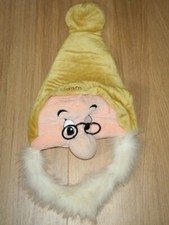 Prof 23” Head Hat & Beard Disney Snow White & Seven Dwarfs Novelty Costume Doc