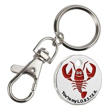 " You're my Lobster " Superior Quality Shopping Trolley locker Token Coin x 1 
