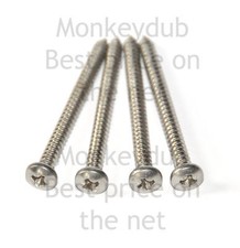 VW Volkswagen T25 CAMPER stainless FRONT INDICATOR lens screws kit 4 Screws