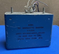 Vtg dual band pass filter - pass,